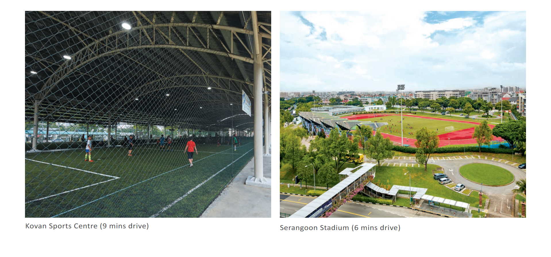 The Lilium - Recreation Facilities Nearby - Kovan Sports Centre, Serangoon Stadium