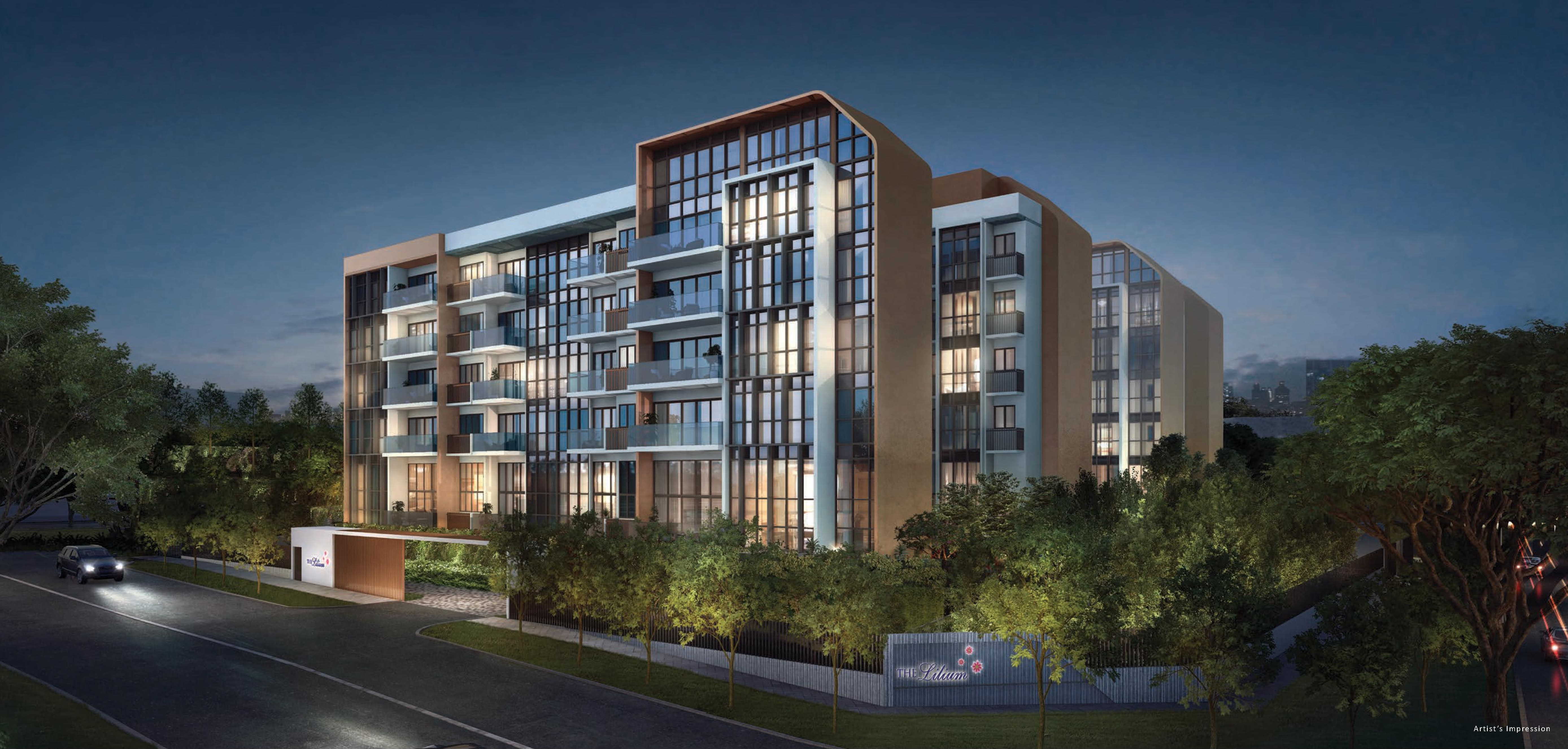 The Lilium - View Of Developement Building