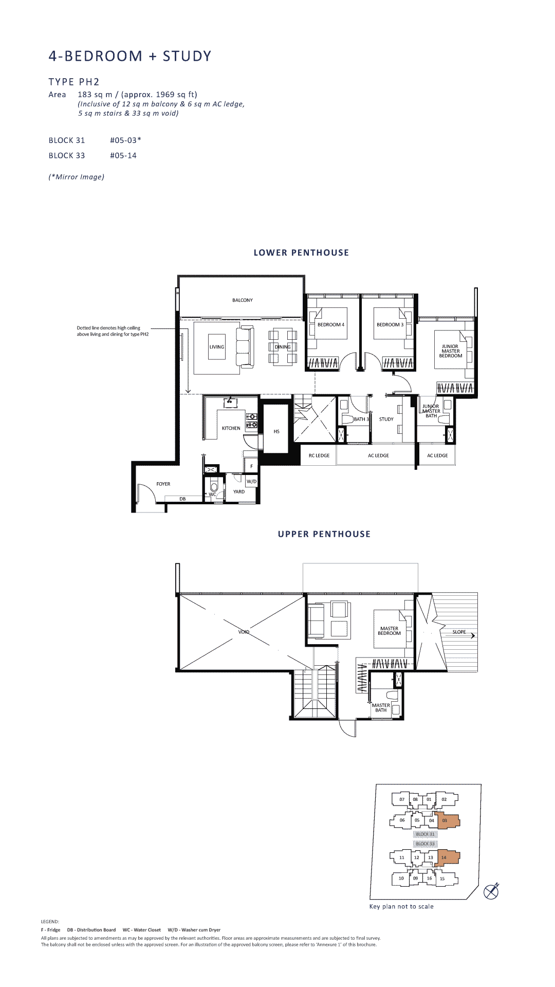 Curated visual reference: Penthouse Flooring Installation Process Reference: 4 Bedroom Plus Study Penthouse Floor Plans In The Lilium